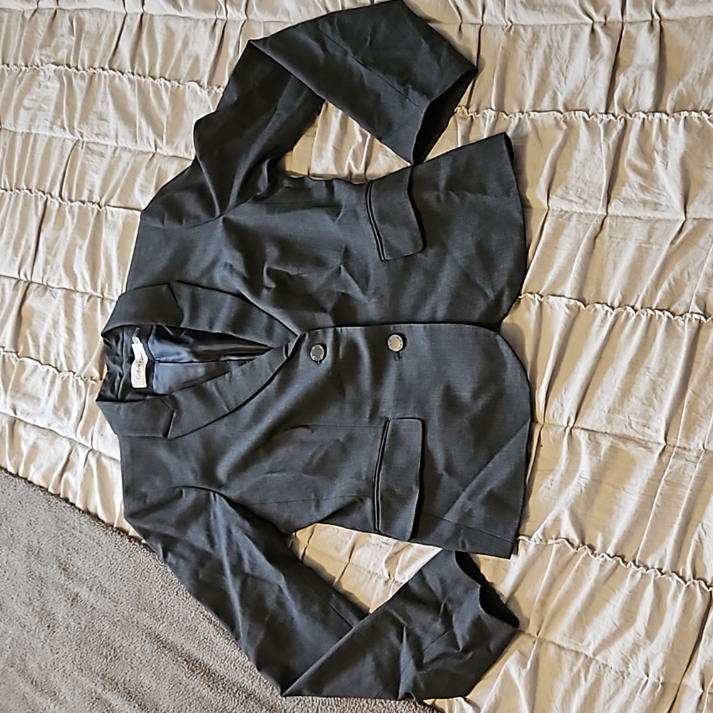 Calvin Klein Grey Blazer